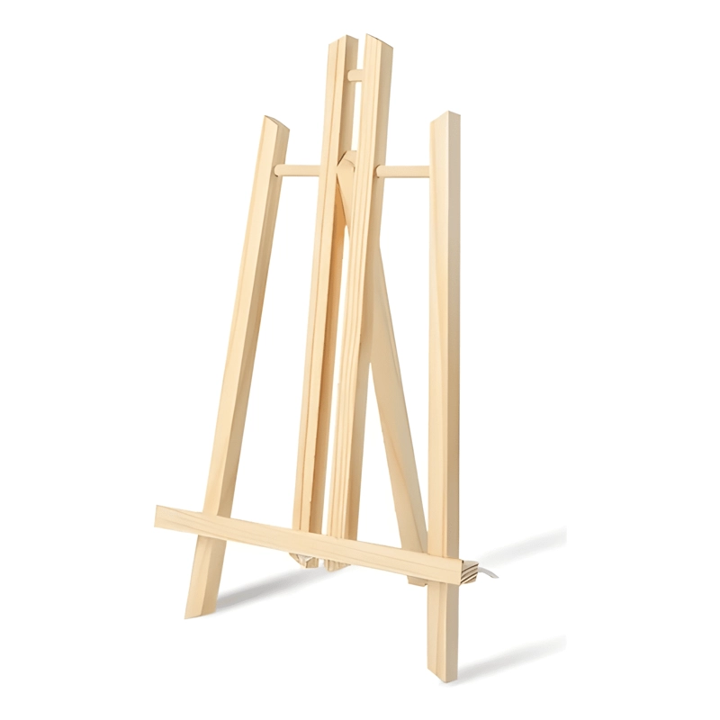 PACK 3 ATRIL CABALLETE DE MADERA PARA PINTAR 40CM - 3