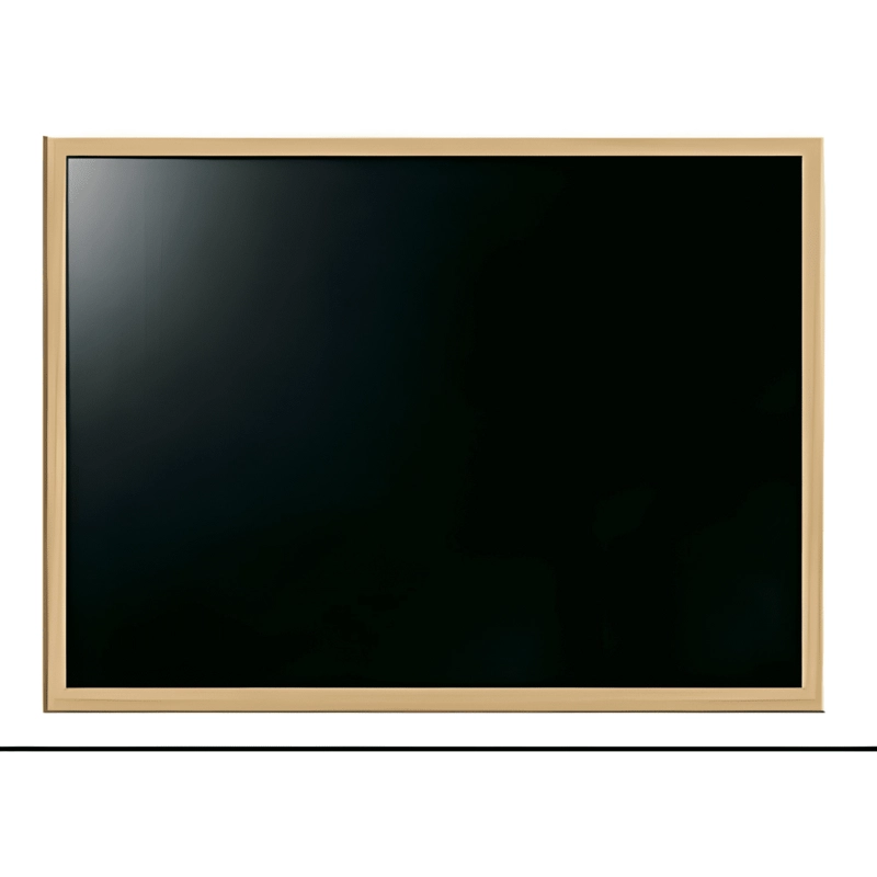 PIZARRA DE TIZAS PARA ESCRIBIR 60X90 CM CON MARCO DE MADERA - 2