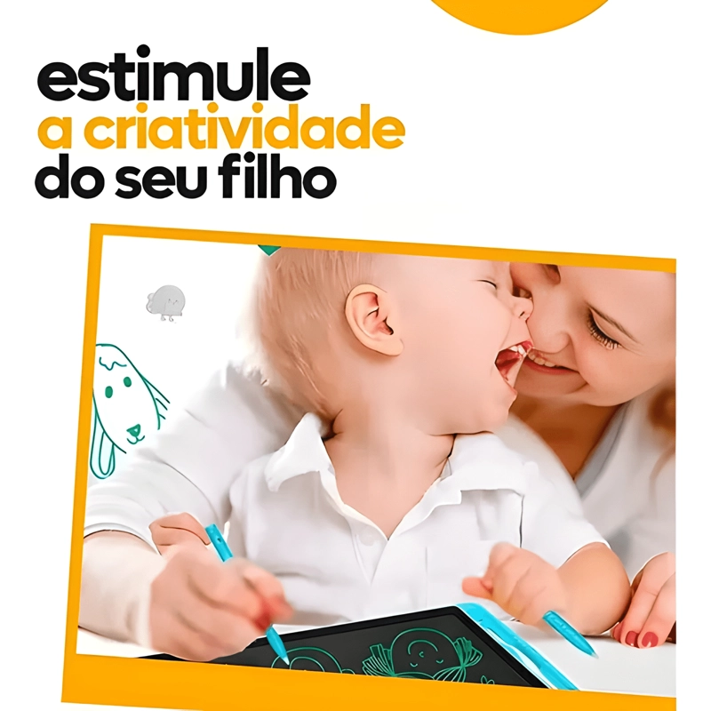 PIZARRA MAGICA INFANTIL LCD WRITING TABLET 10 NEGRO - 2