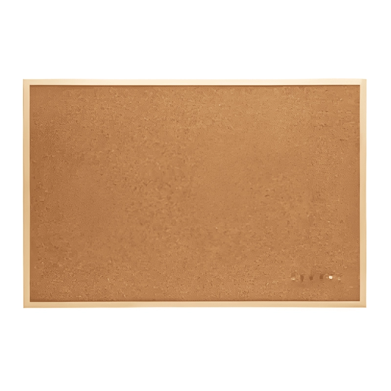 PIZARRA DE CORCHO 90X60 CM - INCLUYE FIJADORES DE NOTAS - 2