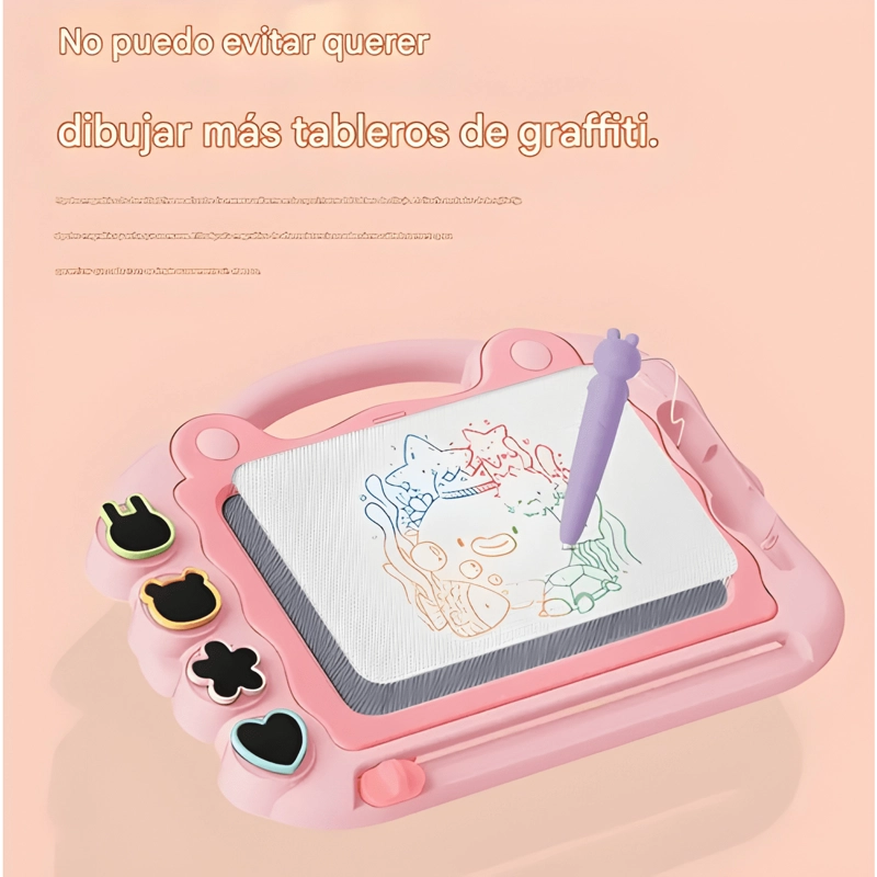 JUEGO PIZARRA MAGICA CON SOPORTE PARA NIÑOS #26 - 3