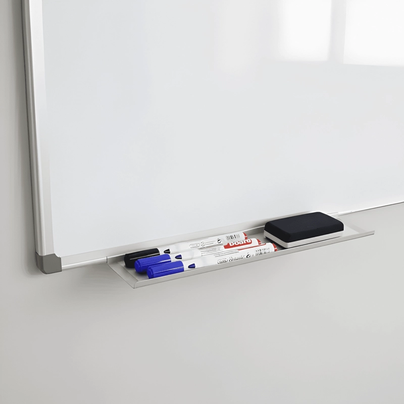 PIZARRA ACRILICA BLANCA 60X90 + SET 3 PLUMONES Y BORRADOR - 1