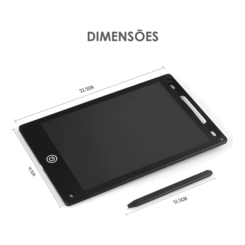 PIZARRA MAGICA GSMIX LCD 8.5 PULGADAS PARA NIÑOS COLORIDA - 1