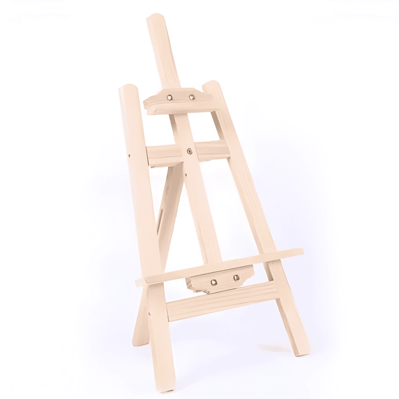ATRIL CABALLETE PARA PINTAR INFANTIL AJUSTABLE MADERA 70CM - 1
