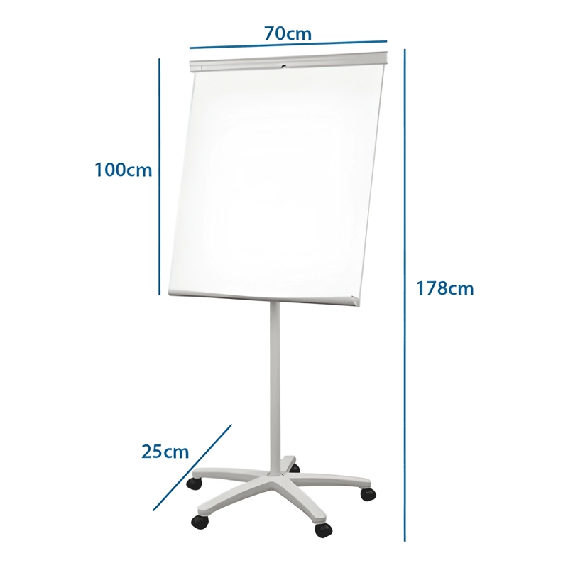 PIZARRA MOVIL PAPELOGRAFO 70X100 CM PATA ESTRELLA - 2