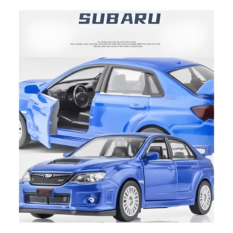AUTO DE COLECCION SUBARU IMPREZA ESCALA 1:36 - 4
