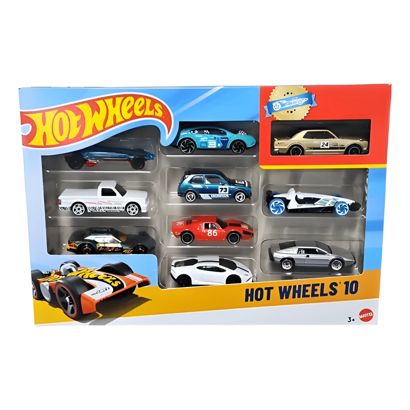 PACK 10 AUTOS HOT WHEELS COLECCIONABLES ESCALA 1:64 - 1