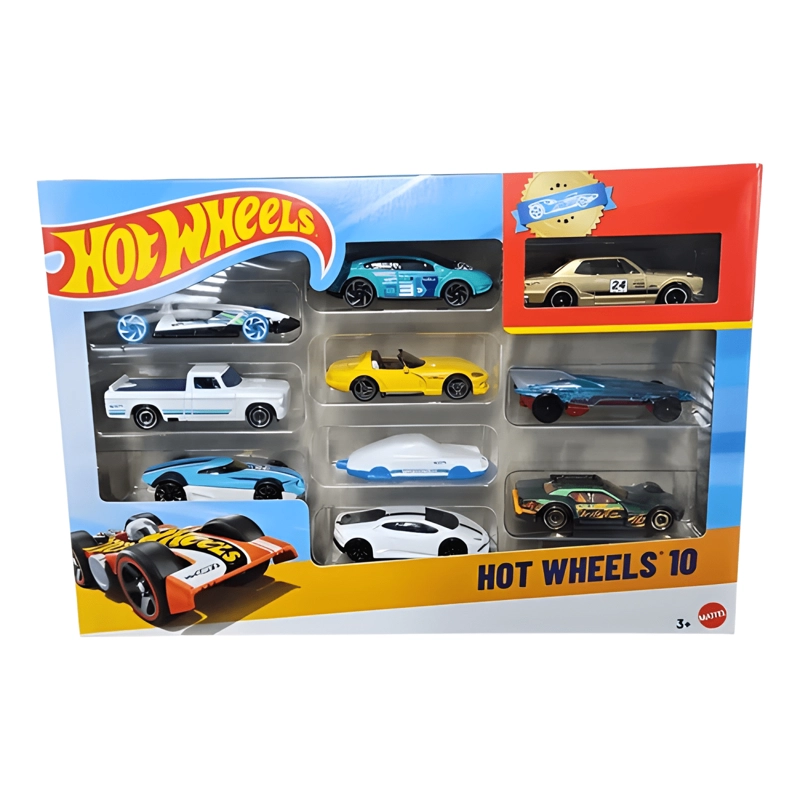 PACK 10 AUTOS HOT WHEELS COLECCIONABLES ESCALA 1:64 - 3