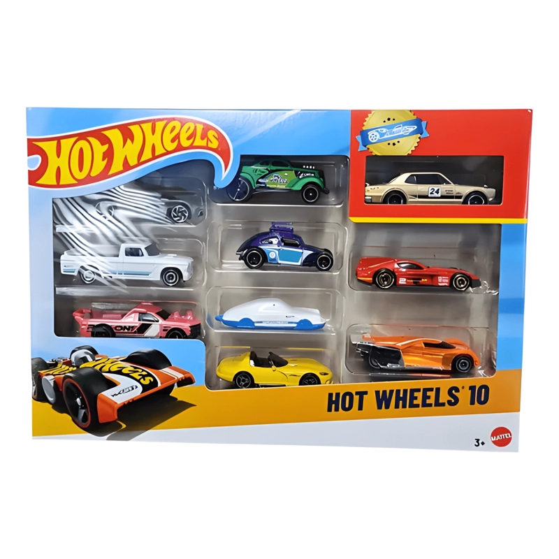 PACK 10 AUTOS HOT WHEELS COLECCIONABLES ESCALA 1:64 - 4