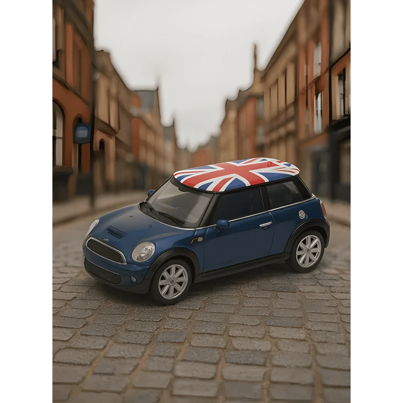 AUTO MINI COOPER BRITISH FLAG S COLECCIONABLE #18 - 4