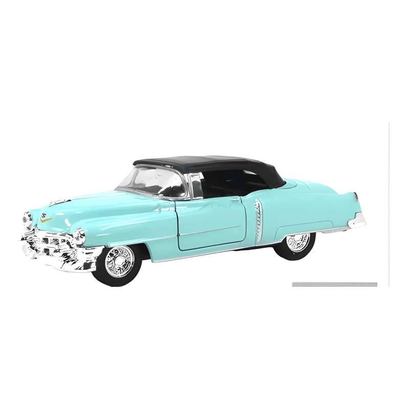 AUTO DE COLECCION CADILLAC ELDORADO 1953 1:36 CELESTE - 4
