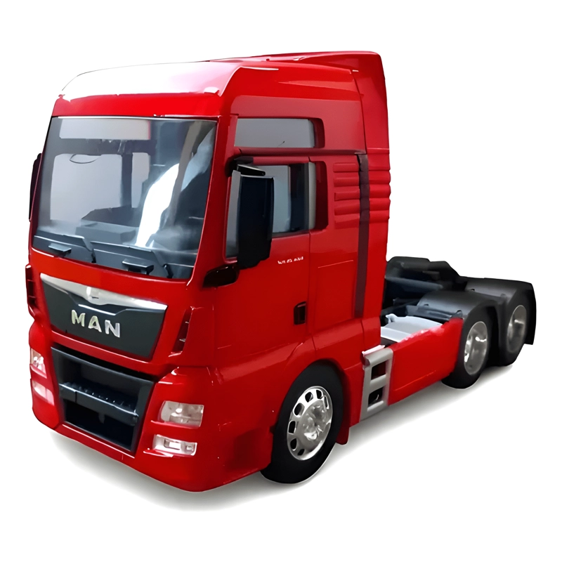 CAMION MAN TGX DOBLE PUENTE ESCALA 1:32 ROJO - 1