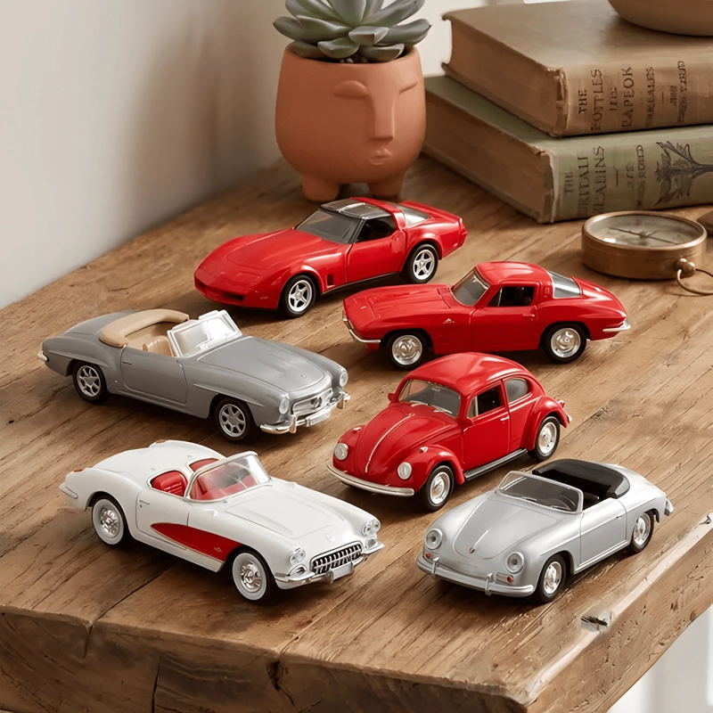 PACK 12 AUTOS CLASICOS ESCALA 1:60 #4 - 4