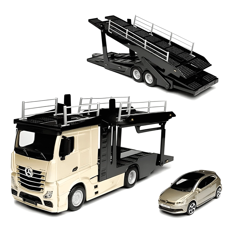 CAMION MERCEDES ACTROS TRANSPORTE ESCALA 1:43 - 4
