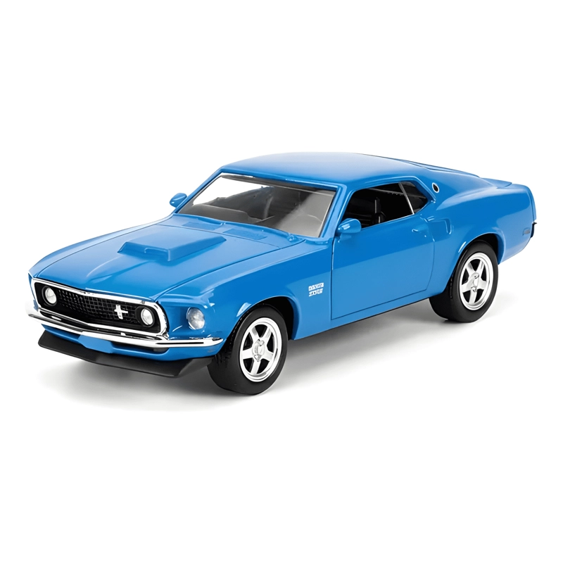 AUTO FORD MUSTANG BOSS 429 1969 A ESCALA DE METAL - 1