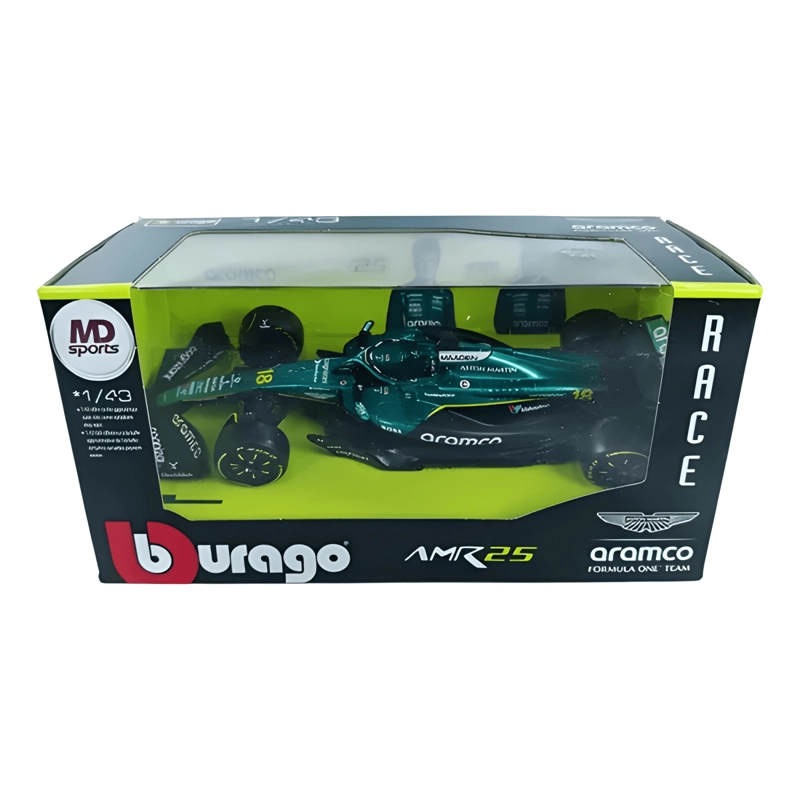 AUTO F1 ASTON MARTIN AMR25 2025 #14 STROLL 1:43 VERDE - 1