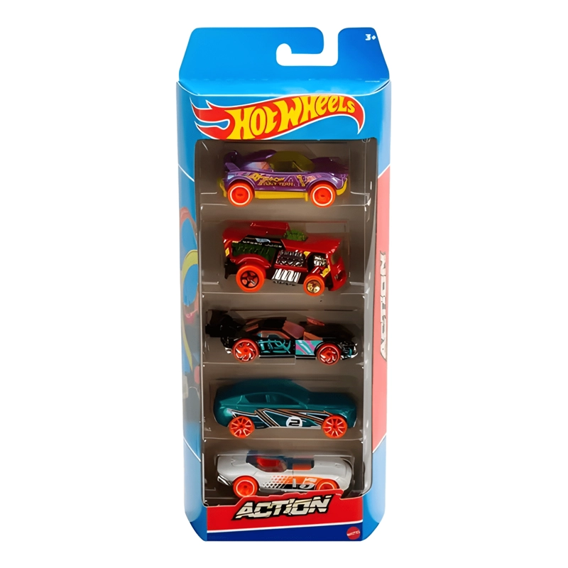 PACK 5 AUTOS HOT WHEELS - 2