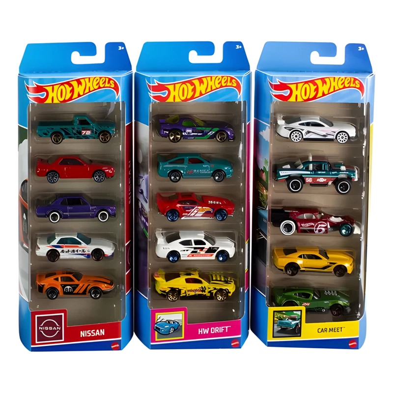 PACK 5 AUTOS HOT WHEELS - 4
