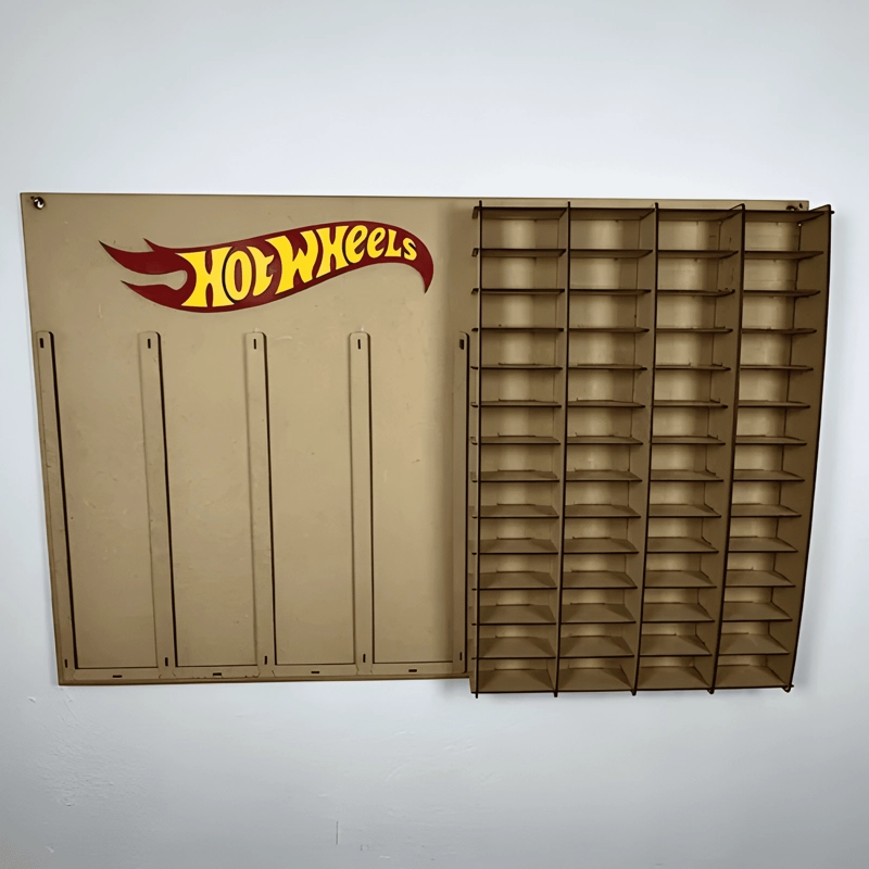 EXHIBIDOR PARA AUTOS HOT WHEELS EN BLISTER Y SUELTOS - 2