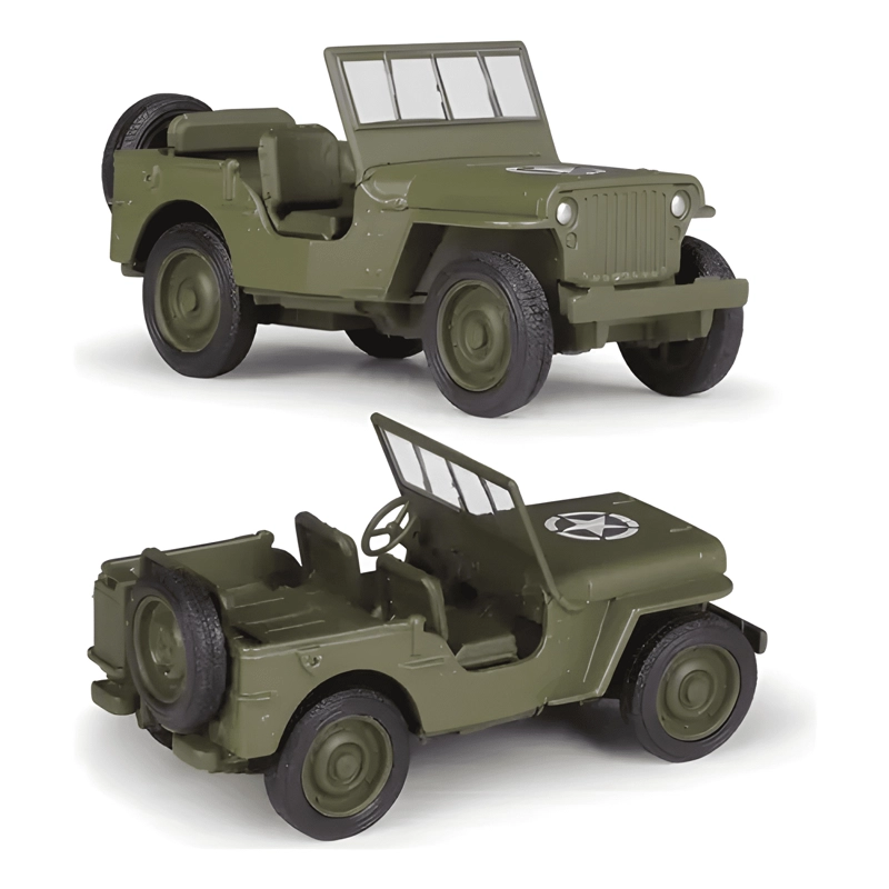 JEEP WILLYS MB MILITAR AÑO 1941 ESCALA 1:36 - 3