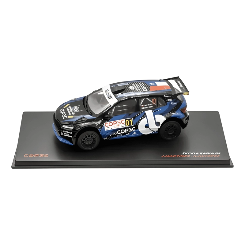 AUTO RALLY MOBIL SKODA FABIA JORGE MARTINEZ 1:43 - 1