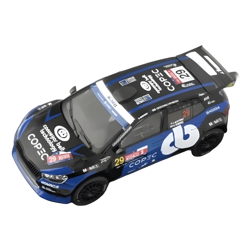 AUTO RALLY MOBIL SKODA FABIA JORGE MARTINEZ 1:43 - 4