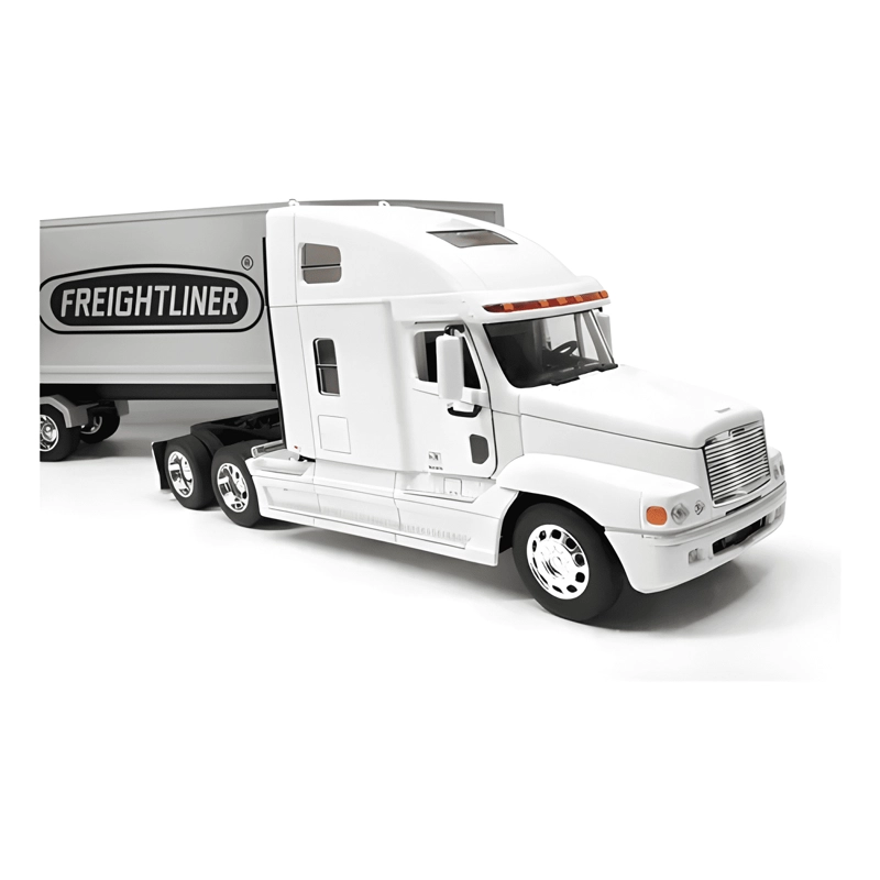 CAMION FREIGHTLINER CON ACOPLADO ESCALA 1:32 BLANCO - 2