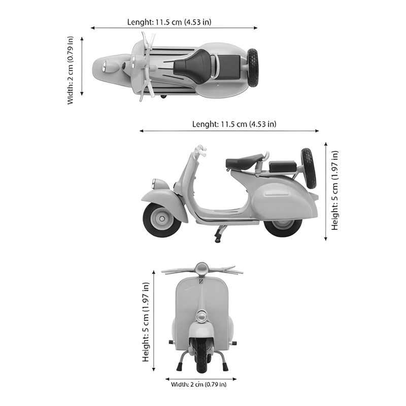 MOTO VESPA 125CC AÑO 1953 - 2