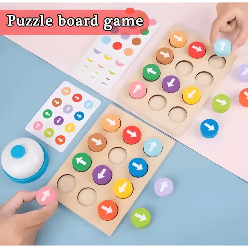 JUEGO DIDACTICO DE COLORES Y PATRONES CON TIMBRE - 4