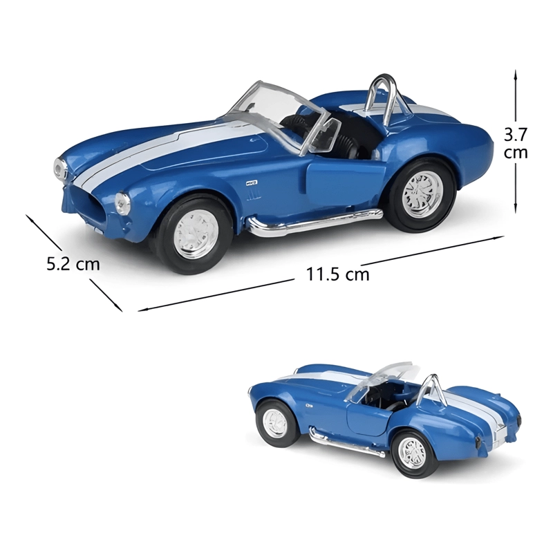 AUTO SHELBY COBRA 427 AÑO 1965 ESCALA 1:36 #2 - 3