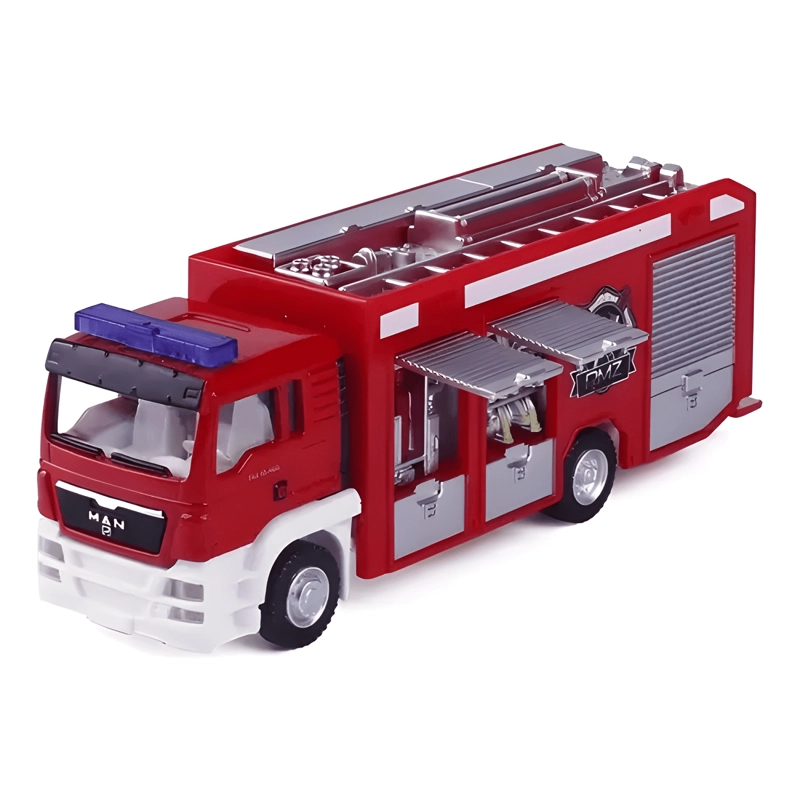 CAMION DE COLECCION MAN VERSION BOMBEROS 1:64 - 2