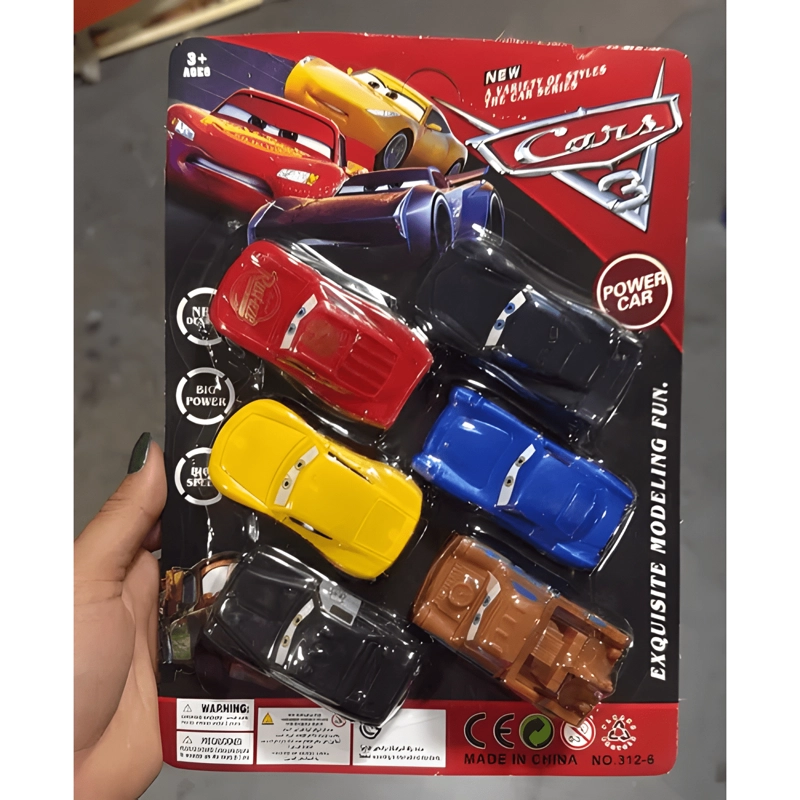 SET DE 5 AUTITOS CARS - 4