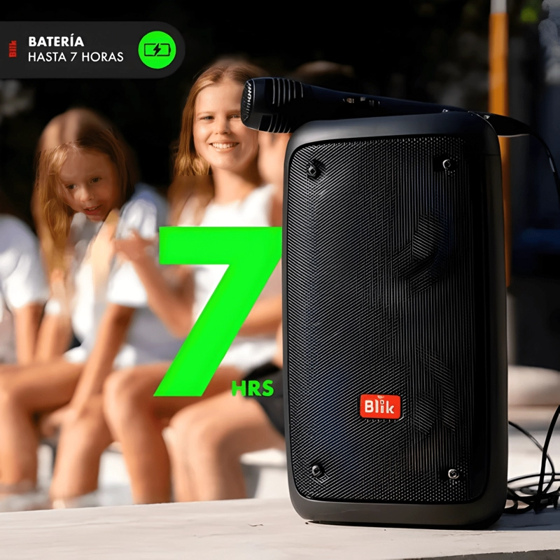 PARLANTE KARAOKE VOICE3 BLUETOOTH CON MICROFONO - 3