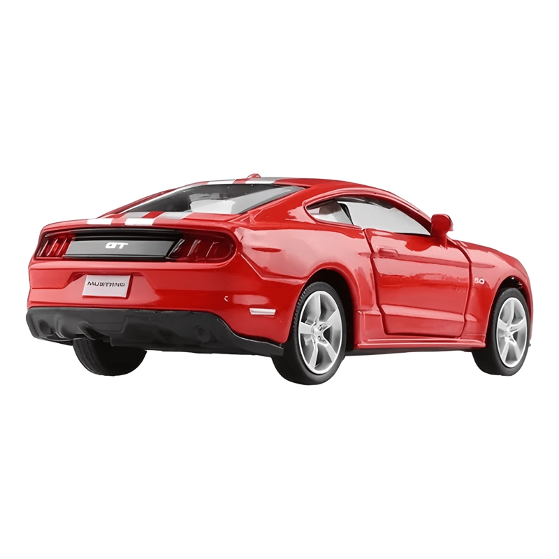 AUTO FORD MUSTANG GT ESCALA 1:36 COLECCIONABLE ROJO - 1