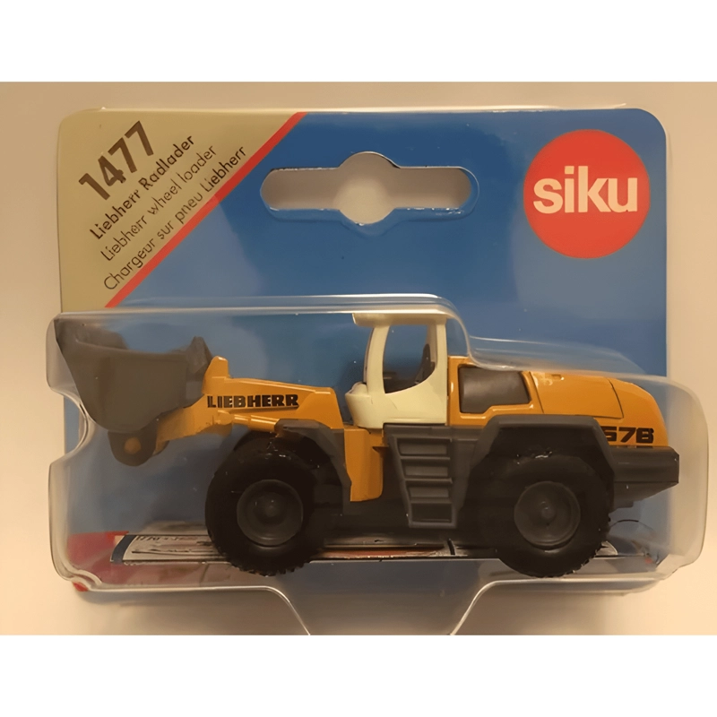 CARGADOR FRONTAL LIEBHERR ESCALA 1:87 METAL AMARILLO - 1