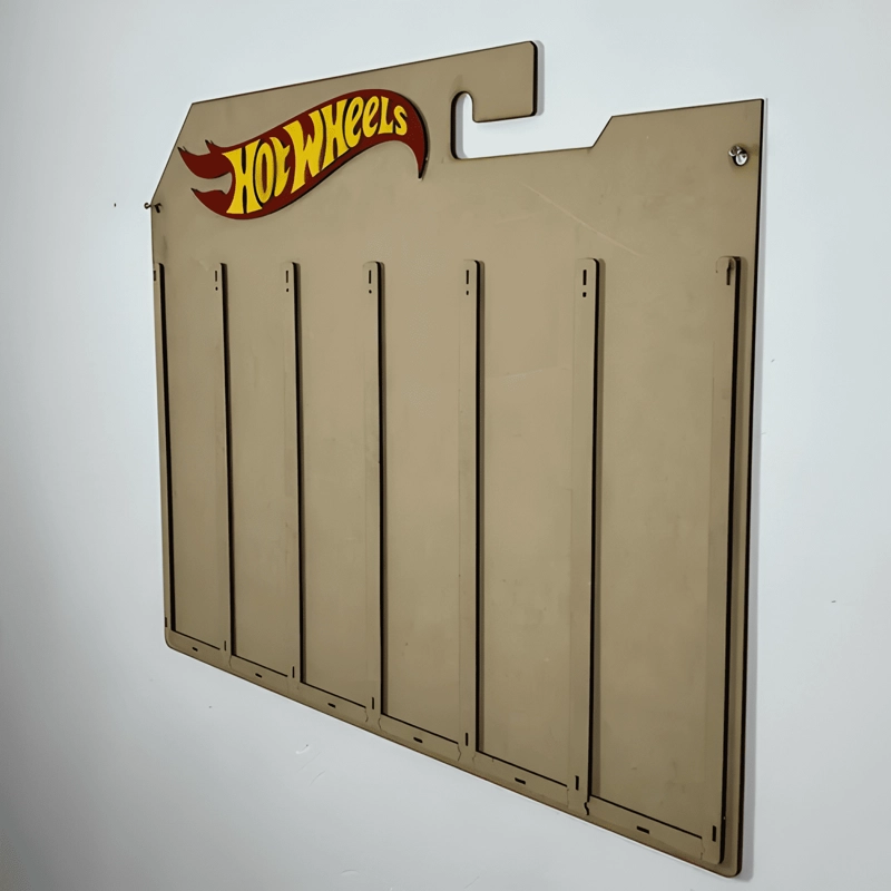 EXHIBIDOR PARA AUTOS HOT WHEELS EN SU BLISTER CON LOGO - 2