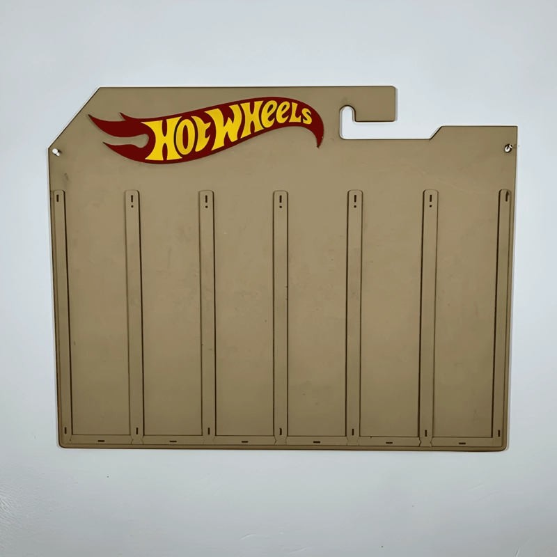 EXHIBIDOR PARA AUTOS HOT WHEELS EN SU BLISTER CON LOGO - 3