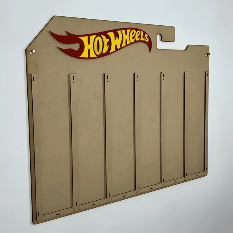 EXHIBIDOR PARA AUTOS HOT WHEELS EN SU BLISTER CON LOGO - 4