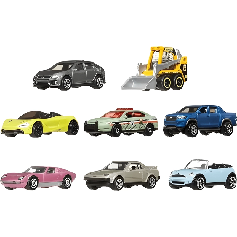 PACK 8 AUTOS Y CAMIONETAS ESCALA 1:64 METAL - 3