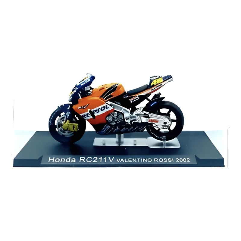 MOTO HONDA RC211V PILOTO VALENTINO ROSSI 2002 #2 - 1