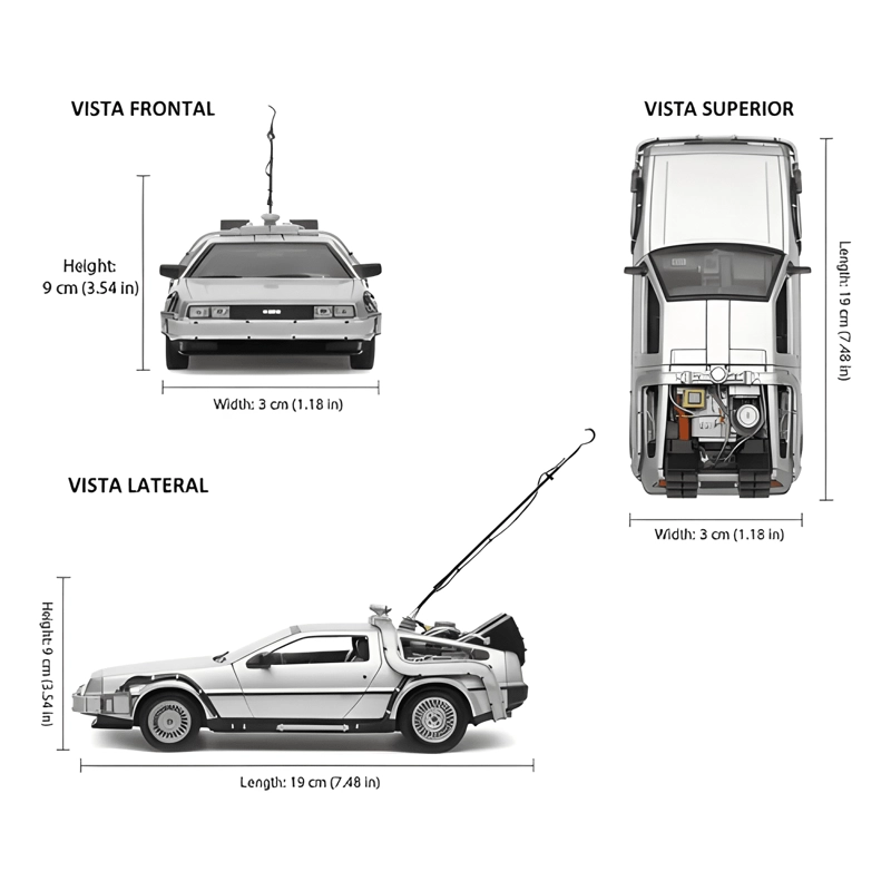 DELOREAN BACK TO THE FUTURE I EDICION COLECCIONISTA #2 - 4