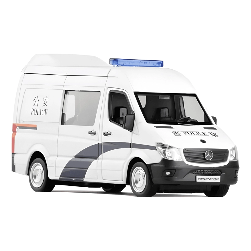 FURGON MERCEDES BENZ SPRINTER POLICIA ESCALA 1:36 - 1