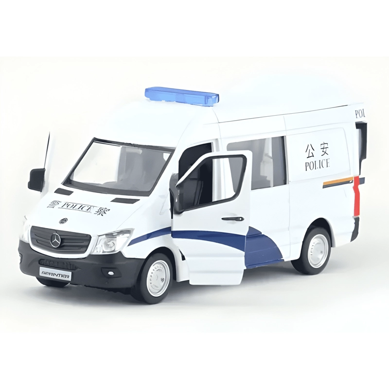 FURGON MERCEDES BENZ SPRINTER POLICIA ESCALA 1:36 - 3