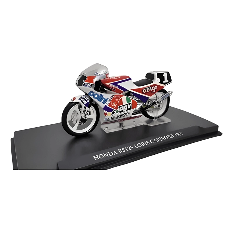 MOTO HONDA RS 125 1991 ESC 1:24 LORIS CAPIROSSI - 1
