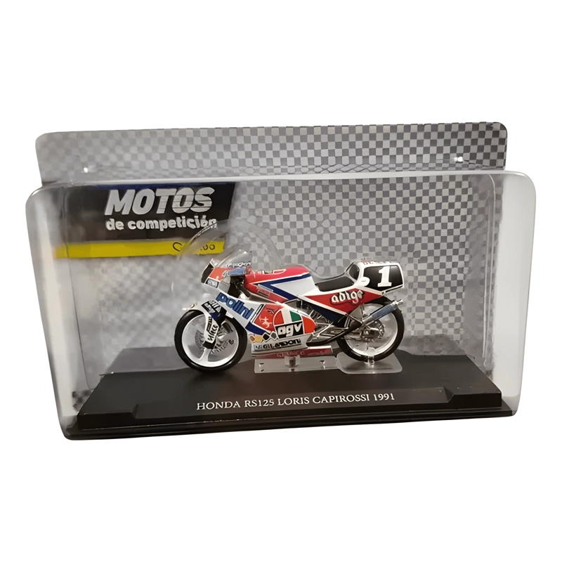 MOTO HONDA RS 125 1991 ESC 1:24 LORIS CAPIROSSI - 3