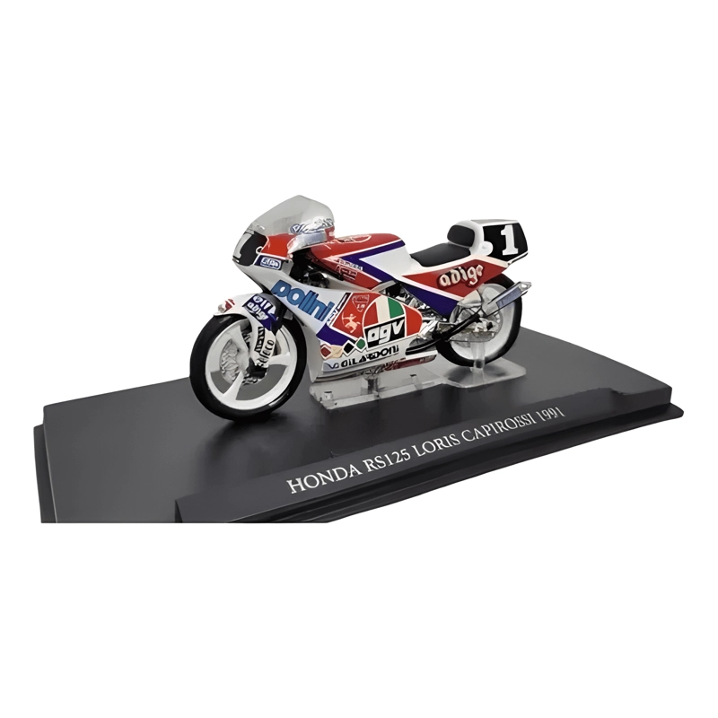 MOTO HONDA RS 125 1991 ESC 1:24 LORIS CAPIROSSI - 4