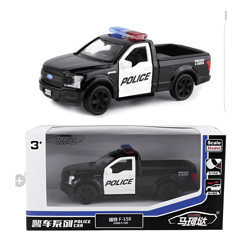 CAMIONETA DE COLECCION FORD F-150 POLICIA 1:36 - 2