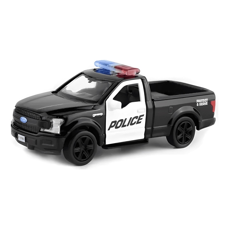 CAMIONETA DE COLECCION FORD F-150 POLICIA 1:36 - 4