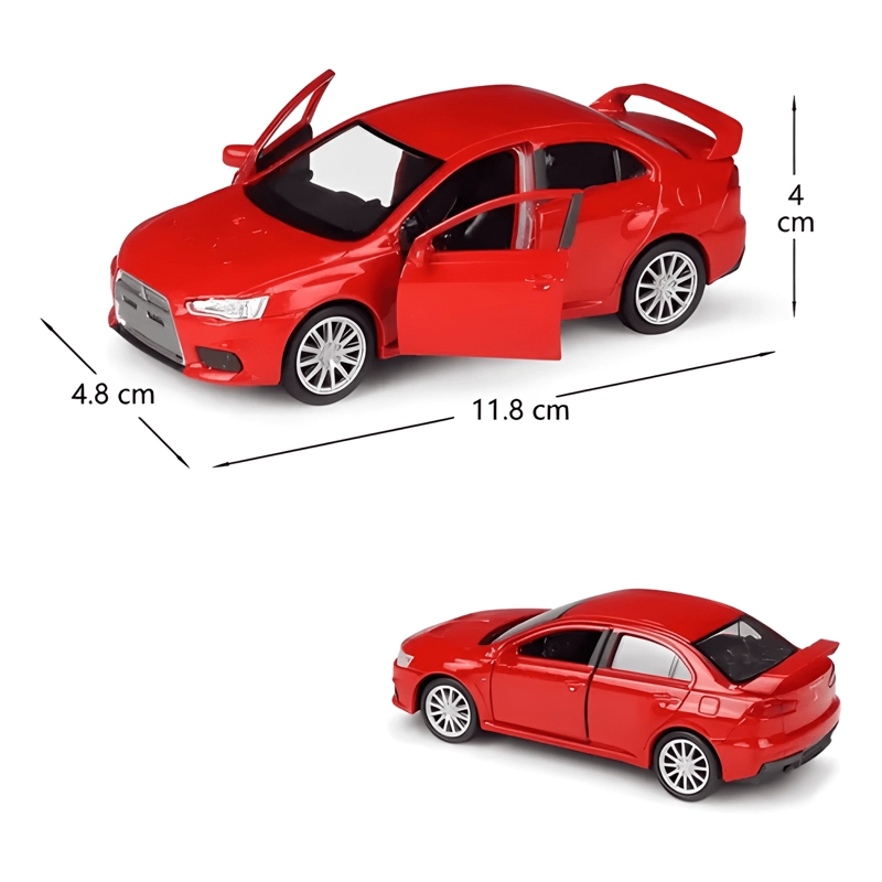 AUTO MITSUBISHI LANCER EVOLUTION X ESCALA 1:36 - 3