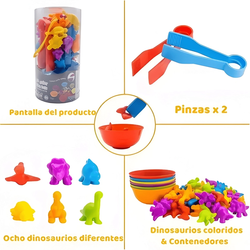 JUEGO DIDACTICO NIÑOS JUGUETE EDUCATIVO APRENDER COLORES #1 - 3
